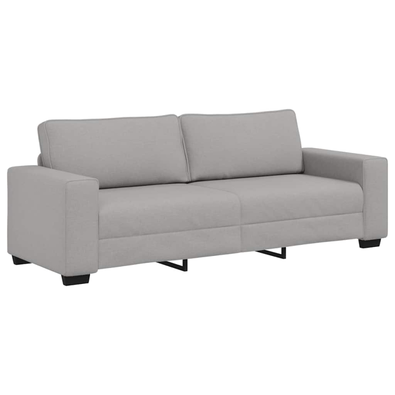 3-Sitzer-Sofa Wolkengrau 180 cm Stoff