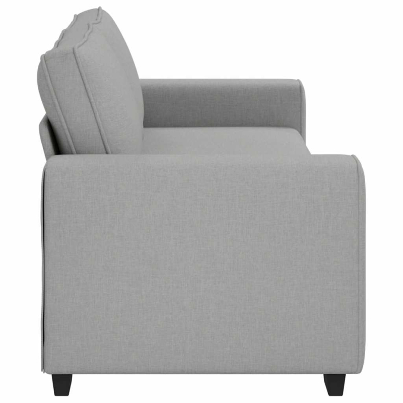 3-Sitzer-Sofa Wolkengrau 180 cm Stoff
