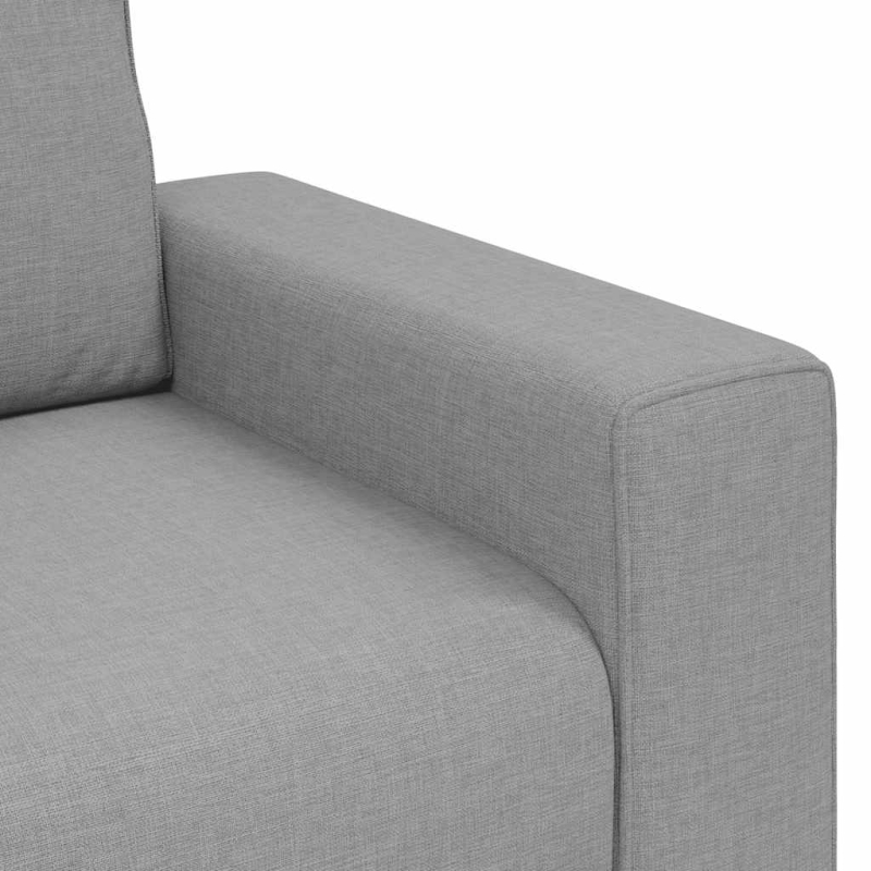 3-Sitzer-Sofa Wolkengrau 180 cm Stoff