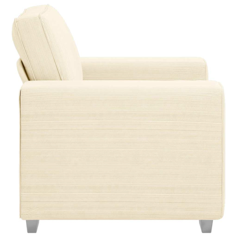 Sessel Creme 60 cm Cordstoff