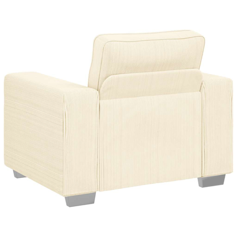 Sessel Creme 60 cm Cordstoff