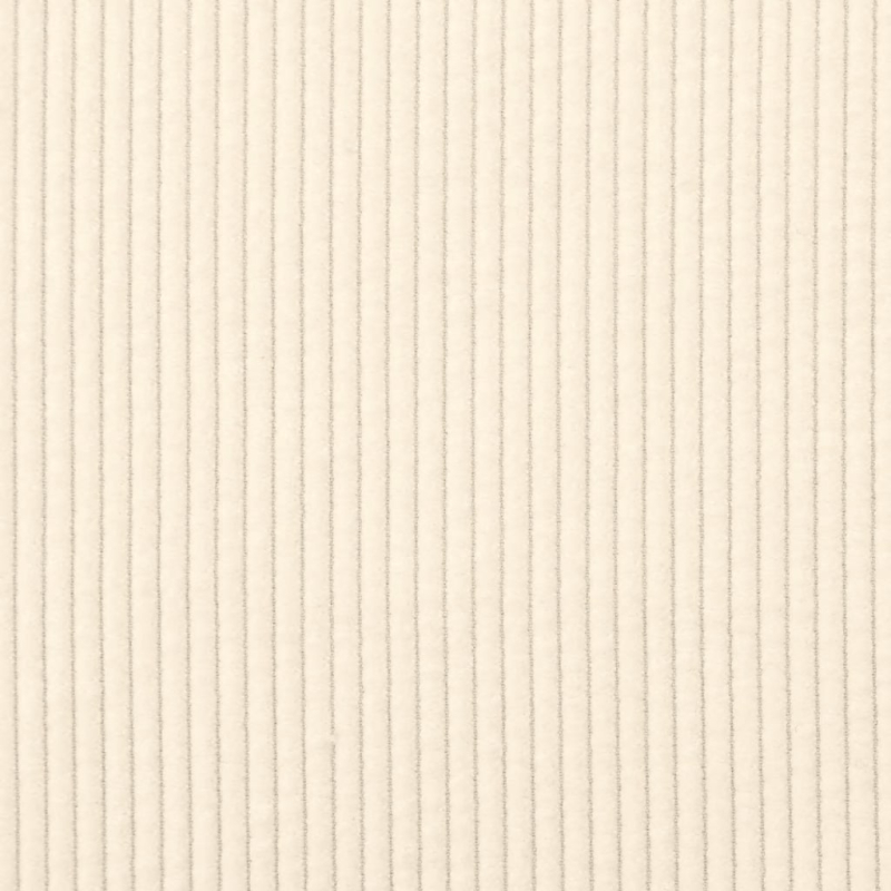 Zweisitzer-Sofa Creme 140 cm Cordstoff