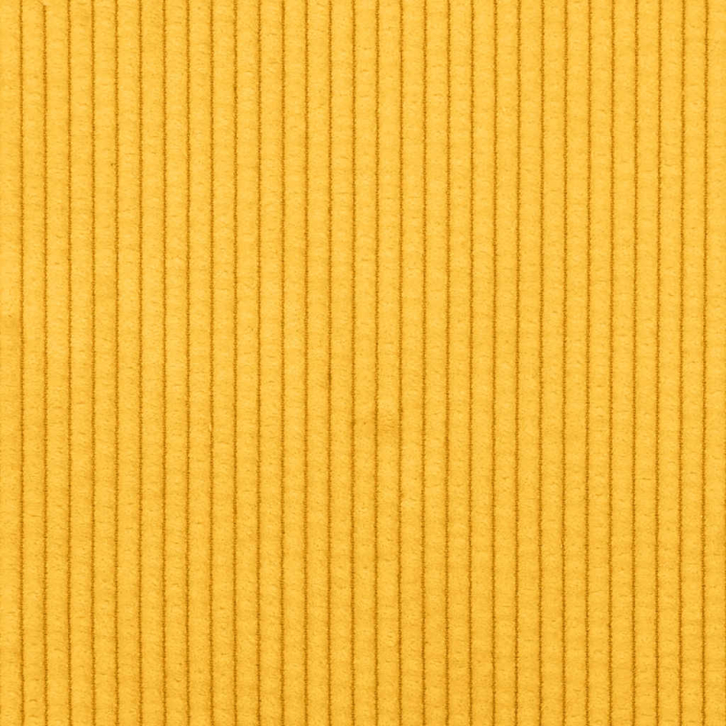 Zweisitzer-Sofa Hellgelb 140 cm Cordstoff