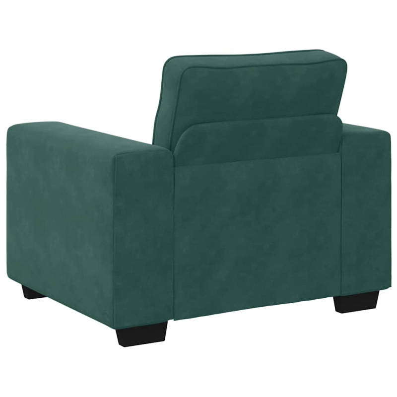 Sessel Dunkelgrün 60 cm Samt
