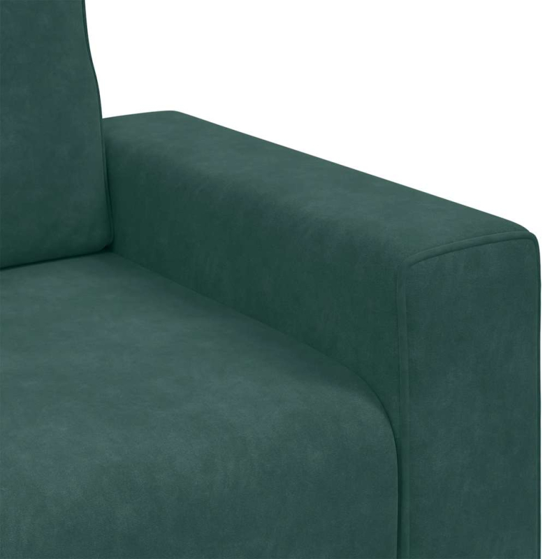 Sessel Dunkelgrün 60 cm Samt