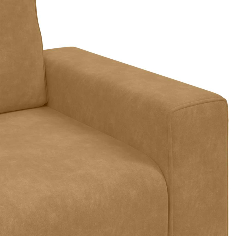 Sessel Braun 60 cm Samt