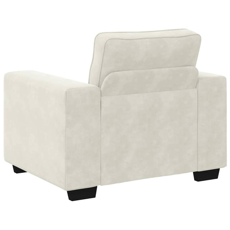 Sessel Creme 60 cm Samt