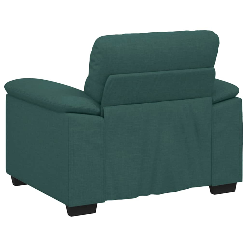 Sessel Dunkelgrün 60 cm Stoff