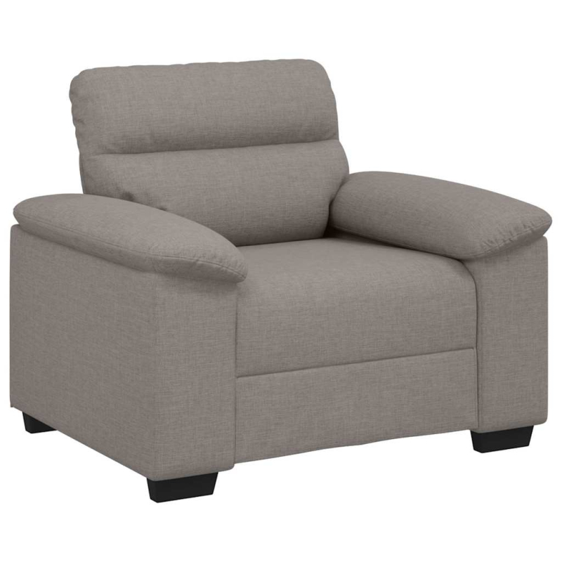 Sessel Taupe 60 cm Stoff