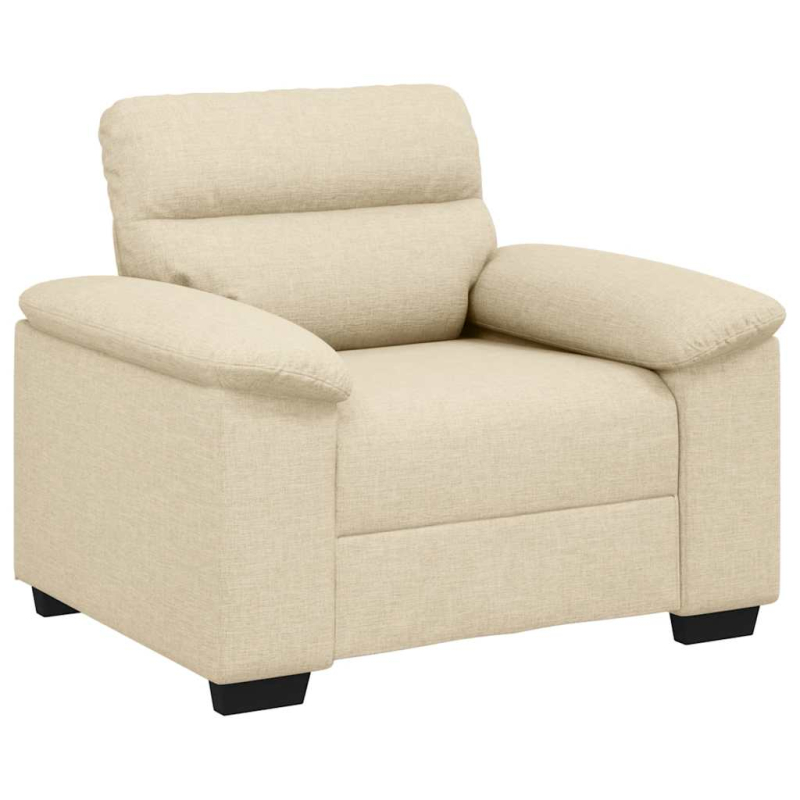 Sessel Creme 60 cm Stoff