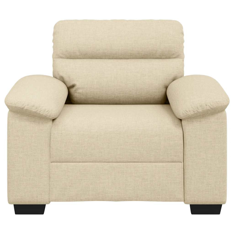 Sessel Creme 60 cm Stoff