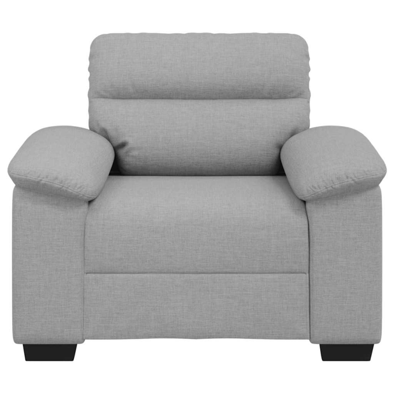Sessel Wolkengrau 60 cm Stoff