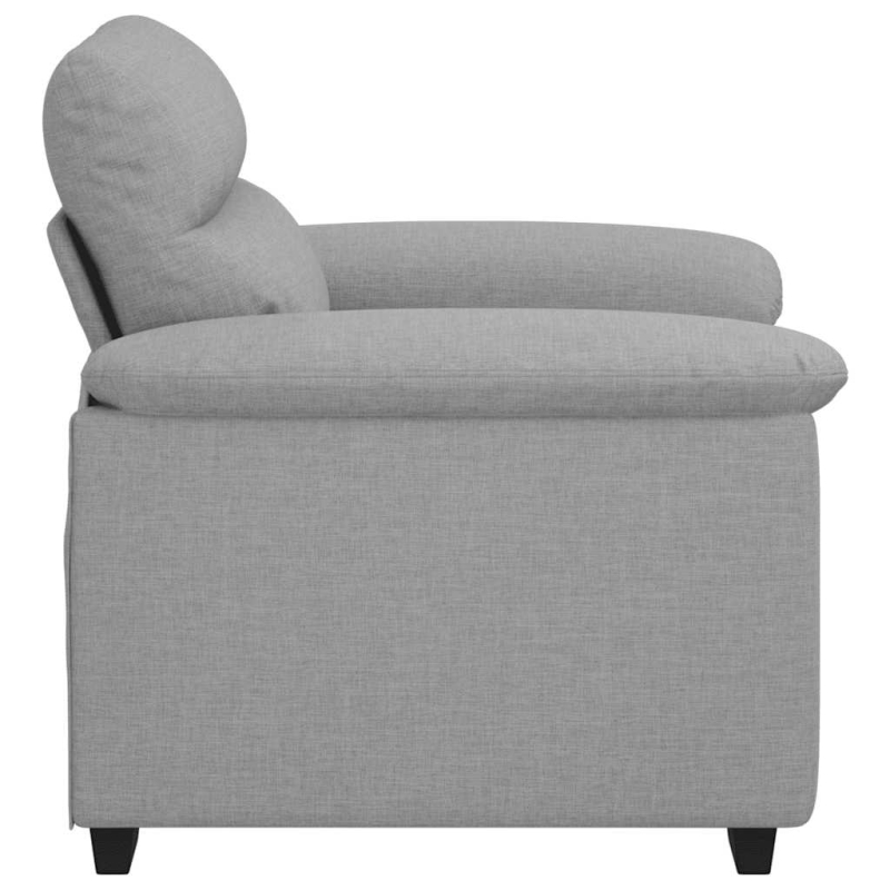 Sessel Wolkengrau 60 cm Stoff