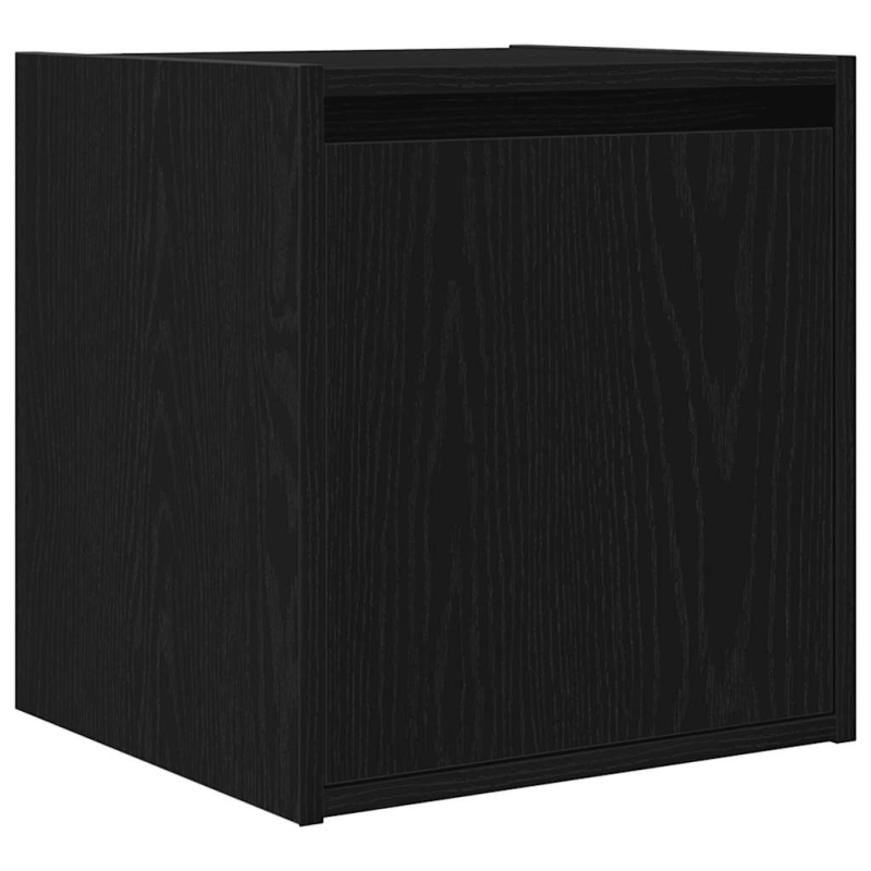Wand-Nachttisch Schwarz 38x34x40 cm