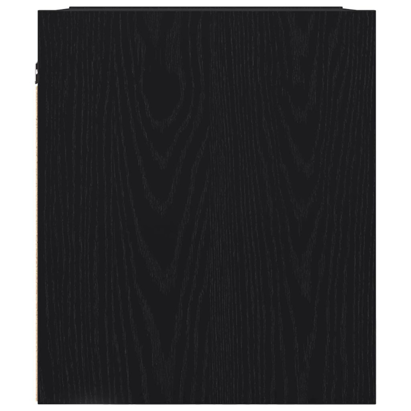 Wand-Nachttisch Schwarz 38x34x40 cm