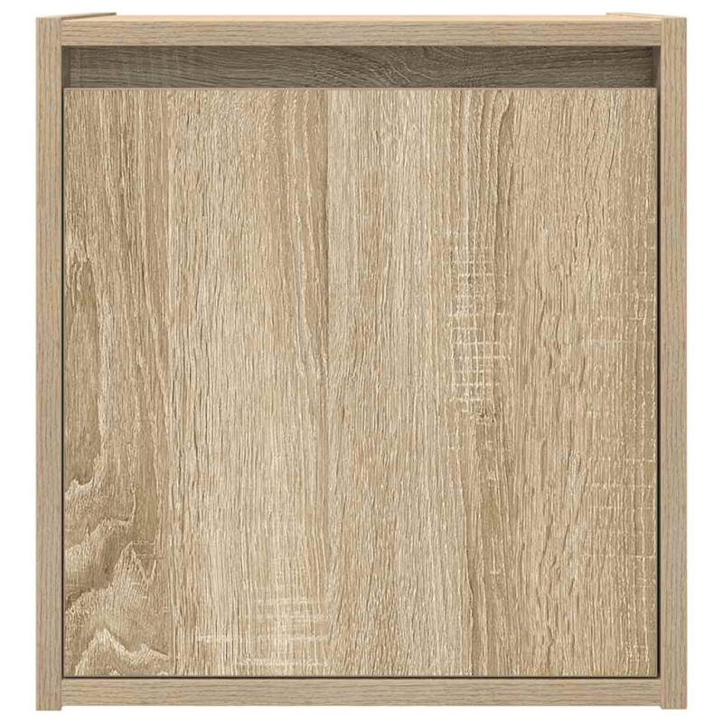 Wand-Nachttisch Sonoma-Eiche 38x34x40 cm