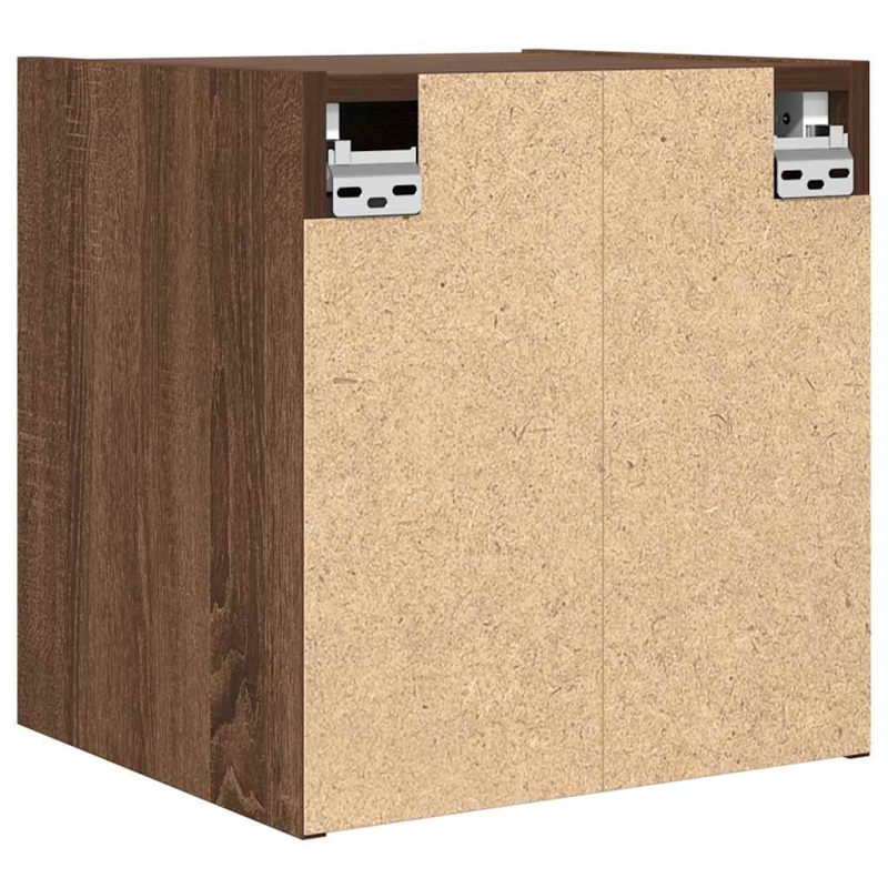Wand-Nachttisch Braun Eichen-Optik 38x34x40 cm