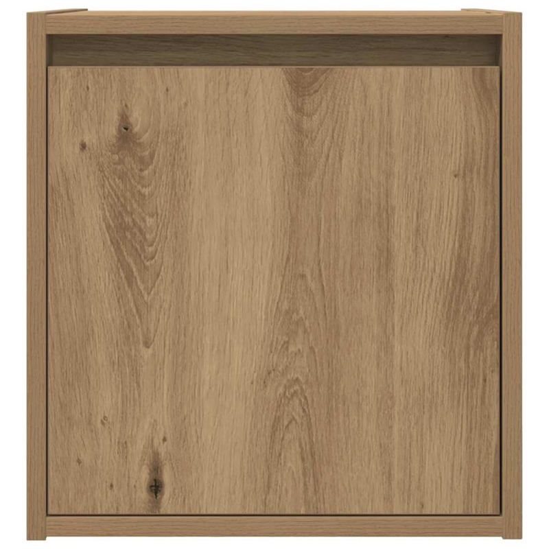 Wand-Nachttische 2 Stk. Artisan-Eiche 38x34x40 cm