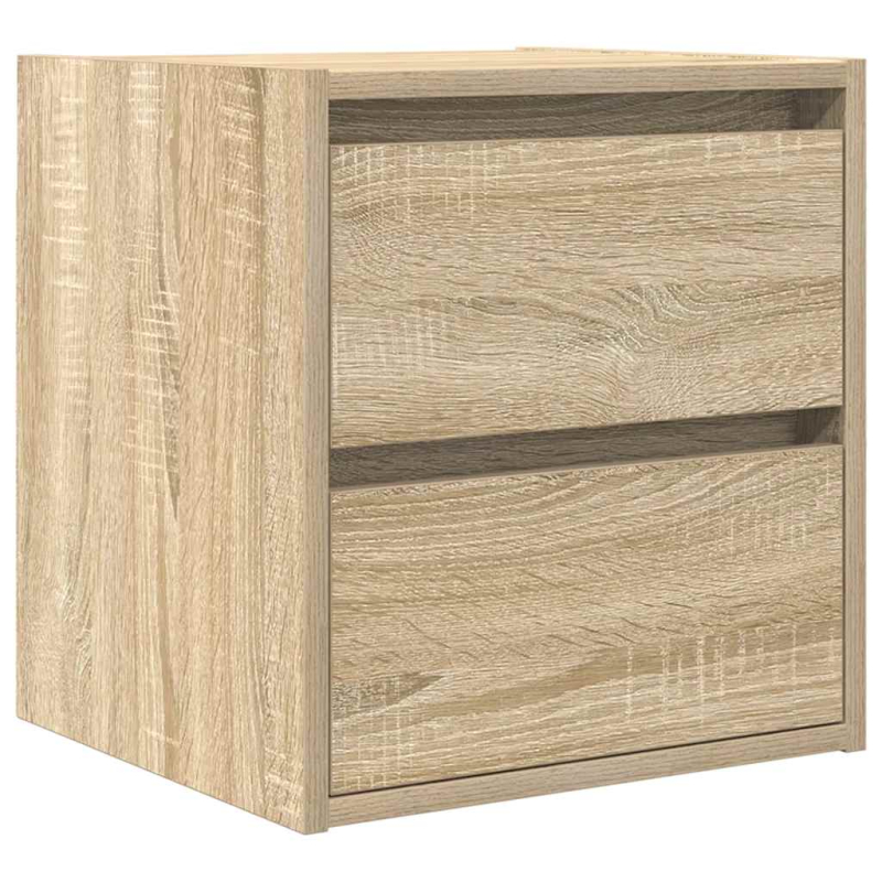 Wand-Nachttisch Sonoma-Eiche 38x34x40 cm