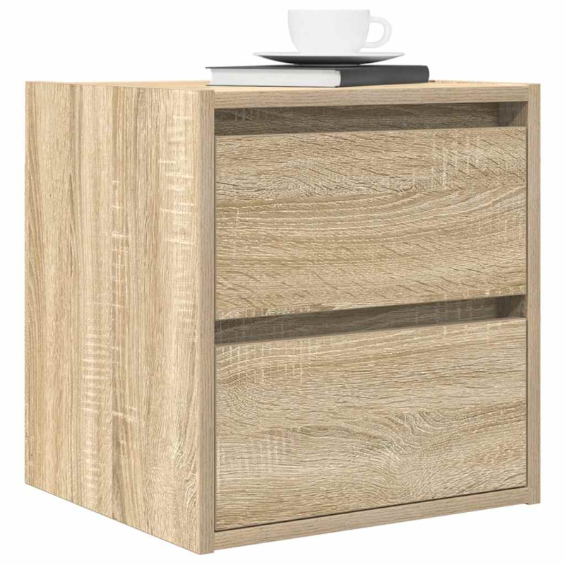 Wand-Nachttisch Sonoma-Eiche 38x34x40 cm
