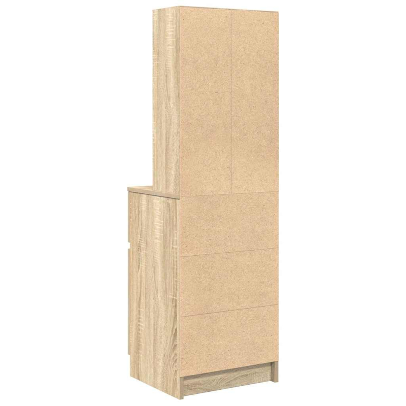 Nachttisch Sonoma-Eiche 39x35x125 cm Holzwerkstoff