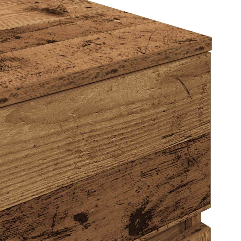 Nachttisch Altholz-Optik 39x35x65 cm Holzwerkstoff