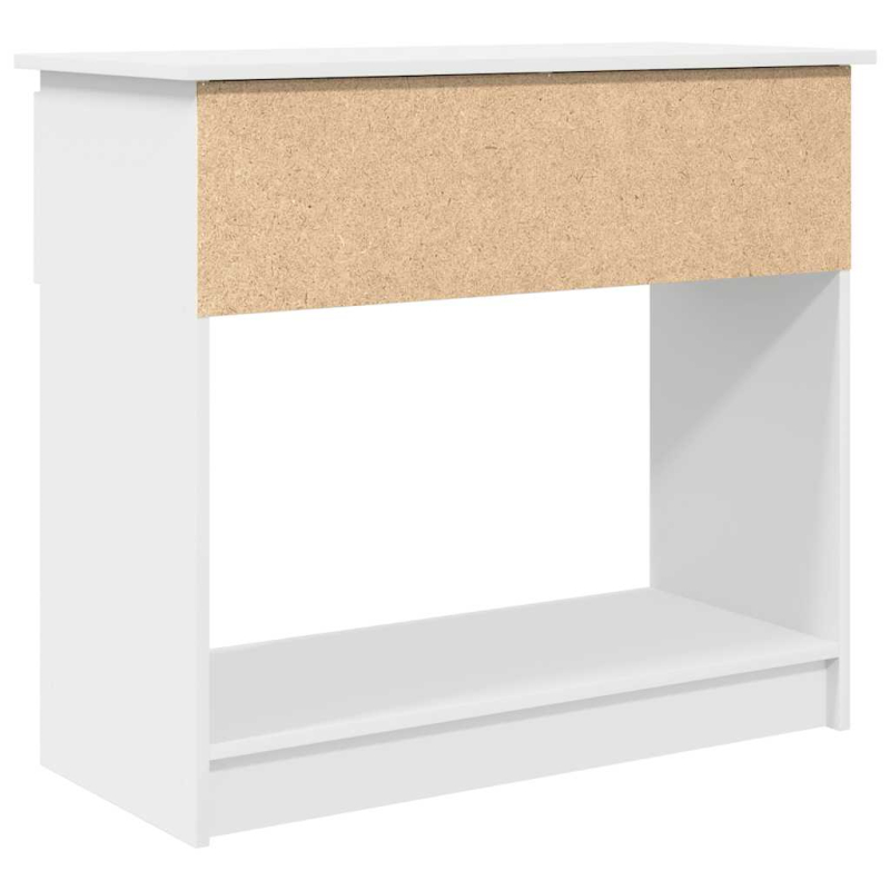 Konsolentisch mit Schubladen Weiß 85,5x38,5x74,5 cm