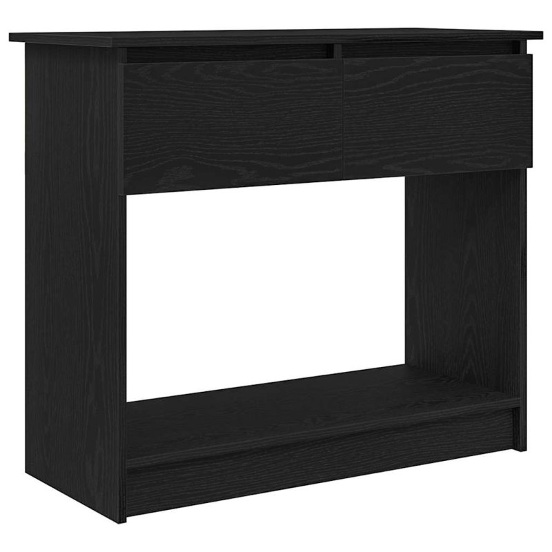 Konsolentisch mit Schubladen Schwarz 85,5x38,5x74,5 cm