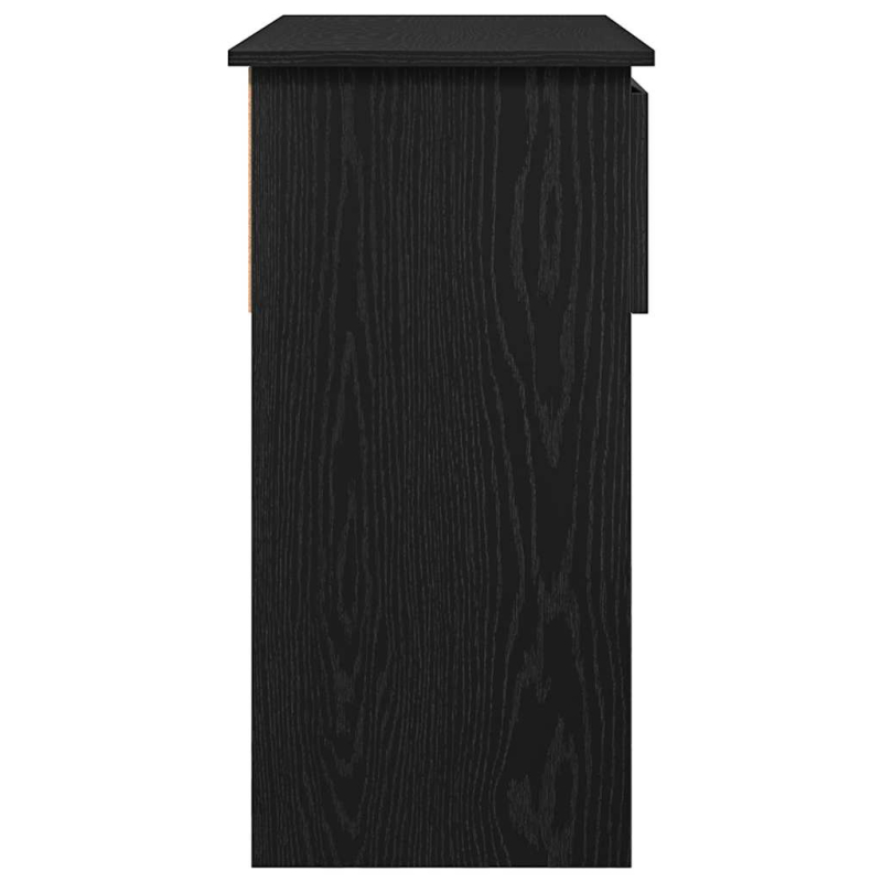 Konsolentisch mit Schubladen Schwarz 85,5x38,5x74,5 cm