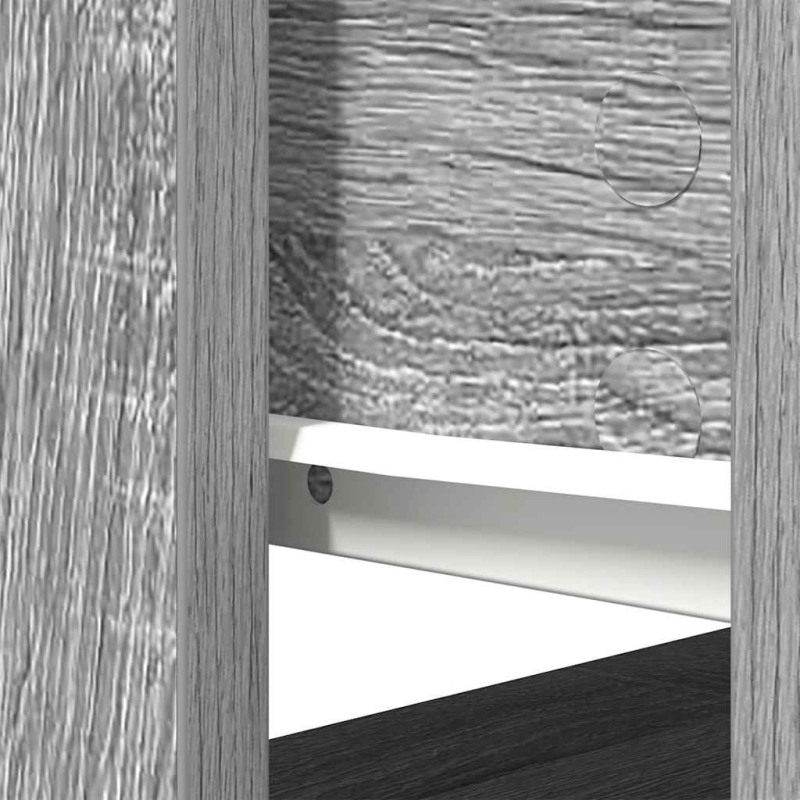Konsolentisch mit Schubladen Grau Sonoma 85,5x38,5x74,5 cm