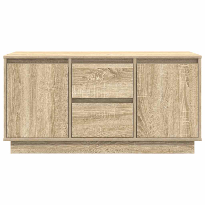 TV-Schrank mit LED-Leuchten Sonoma-Eiche 100x41x50 cm