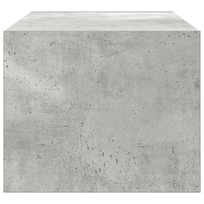 TV-Schrank Betongrau 60x31x25,5 cm Holzwerkstoff