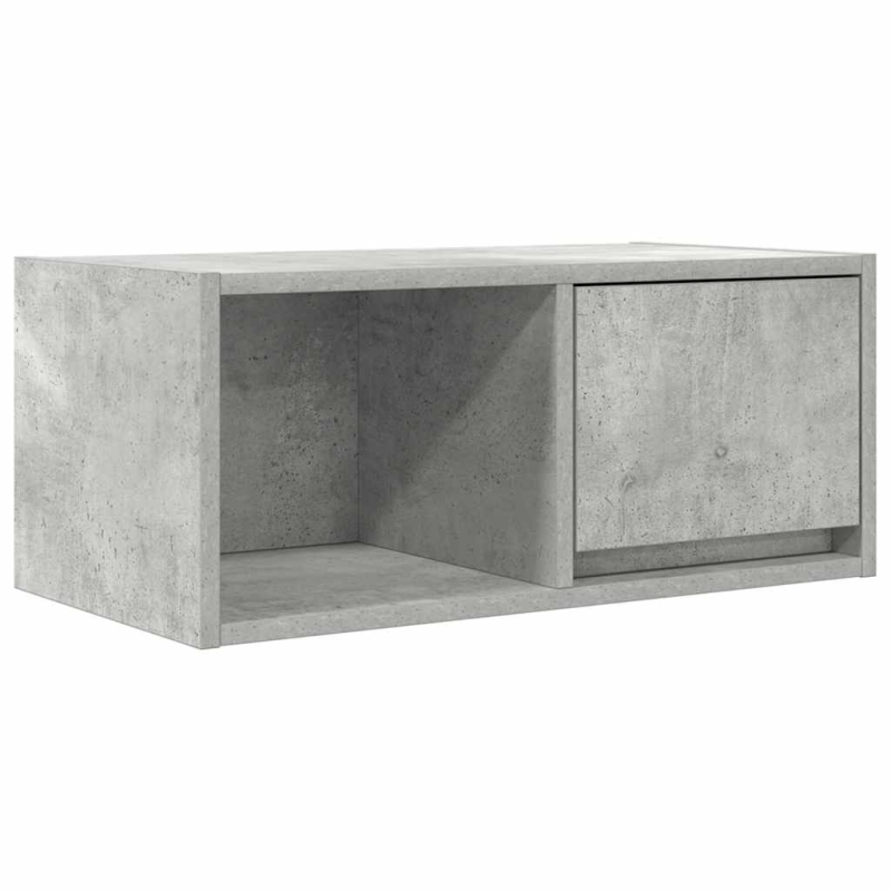 TV-Schränke 2 Stk. Betongrau 60x31x25,5 cm Holzwerkstoff