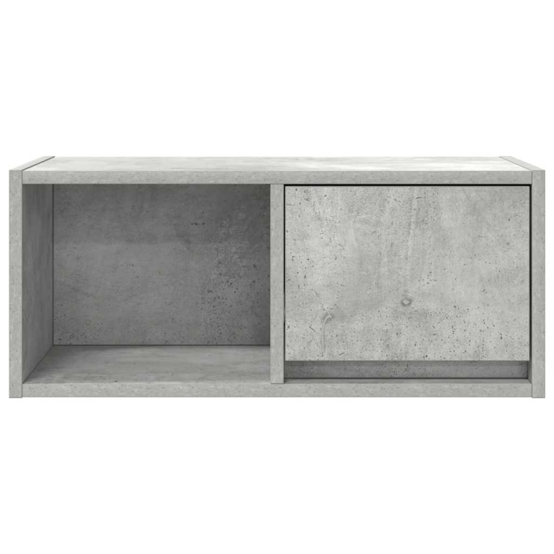 TV-Schränke 2 Stk. Betongrau 60x31x25,5 cm Holzwerkstoff