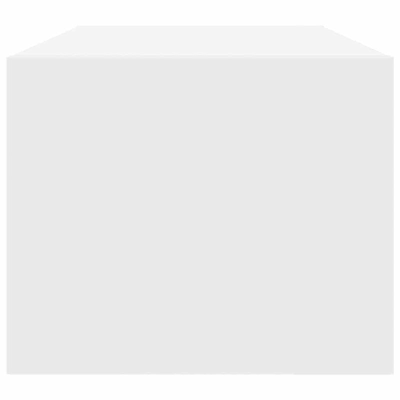 TV-Schrank Weiß 80x31x25,5 cm Holzwerkstoff