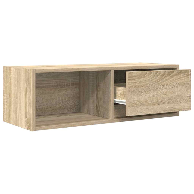 TV-Schränke 2 Stk. Sonoma-Eiche 80x31x25,5 cm Holzwerkstoff