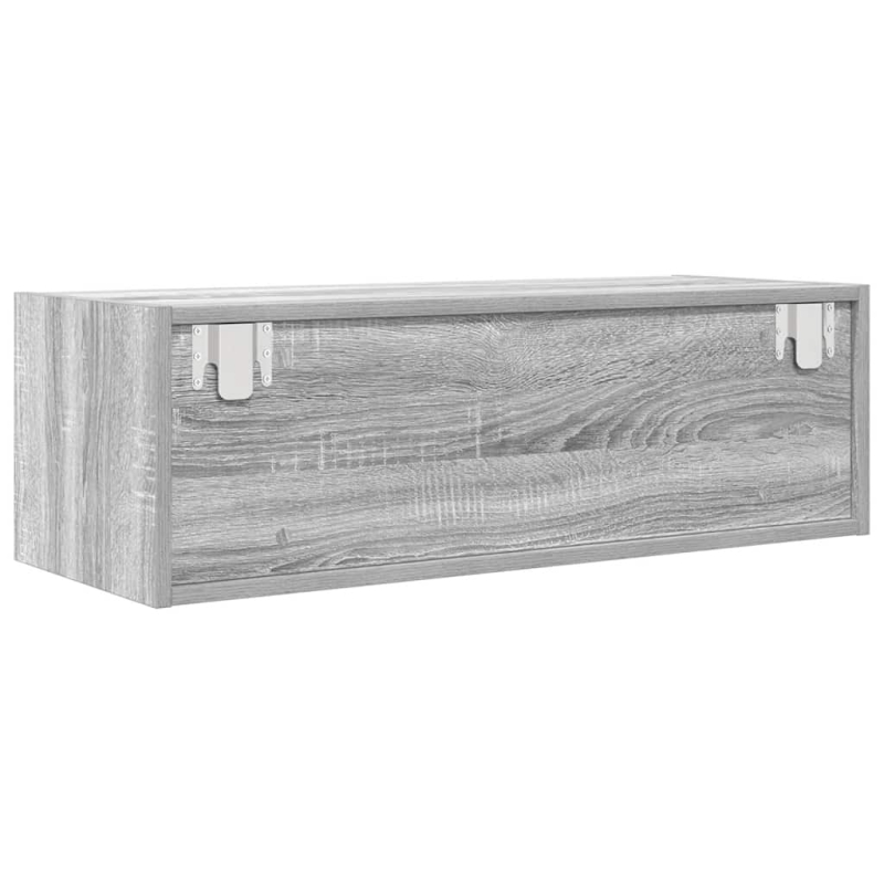 TV-Schrank Grau Sonoma 80x31x25,5 cm Holzwerkstoff