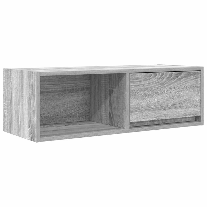 TV-Schränke 2 Stk. Grau Sonoma 80x31x25,5 cm Holzwerkstoff