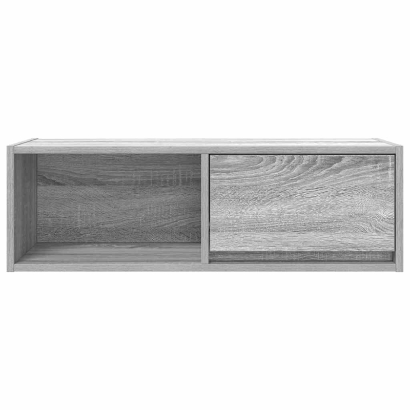 TV-Schränke 2 Stk. Grau Sonoma 80x31x25,5 cm Holzwerkstoff