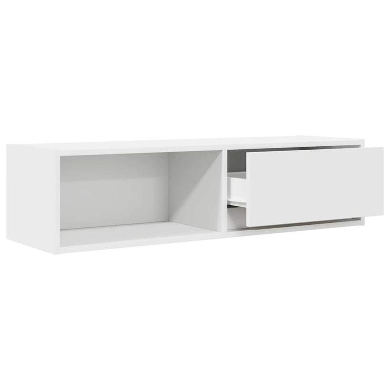 TV-Schrank Weiß 100x31x25,5 cm Holzwerkstoff