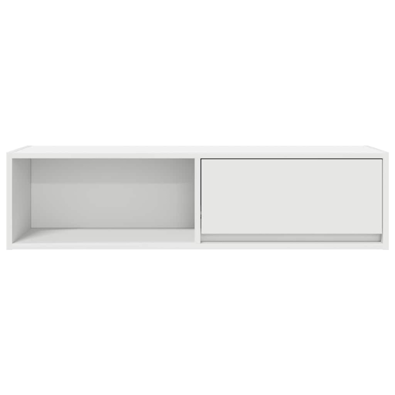 TV-Schrank Weiß 100x31x25,5 cm Holzwerkstoff