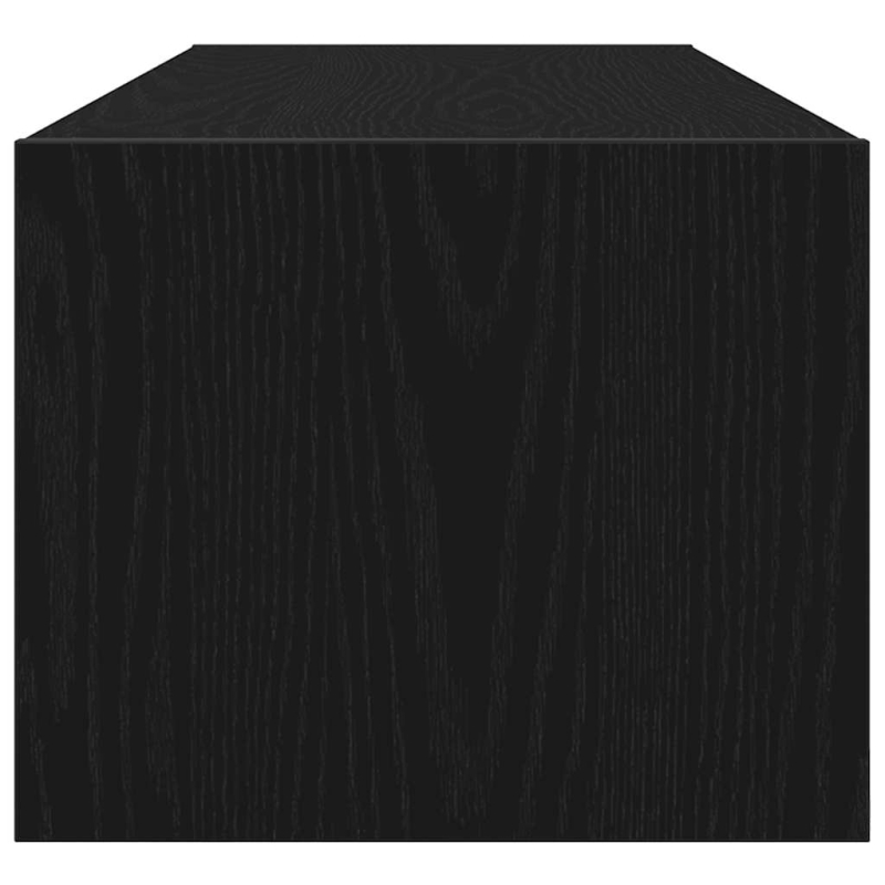 TV-Schränke 2 Stk. Schwarz Eichen-Optik 100x31x25,5 cm