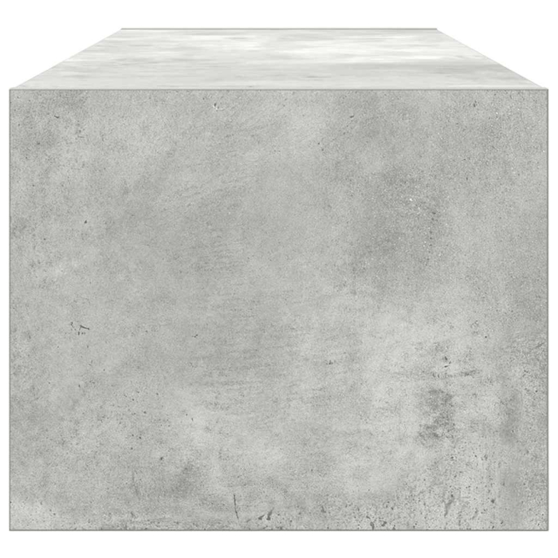 TV-Schrank Betongrau 100x31x25,5 cm Holzwerkstoff