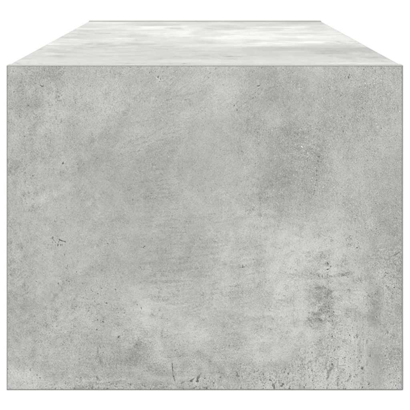 TV-Schränke 2 Stk. Betongrau 100x31x25,5 cm Holzwerkstoff