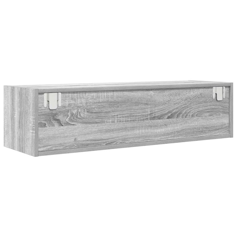 TV-Schränke 2 Stk. Grau Sonoma 100x31x25,5 cm Holzwerkstoff