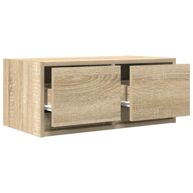 TV-Schränke 2 Stk. Sonoma-Eiche 60x31x25,5 cm Holzwerkstoff