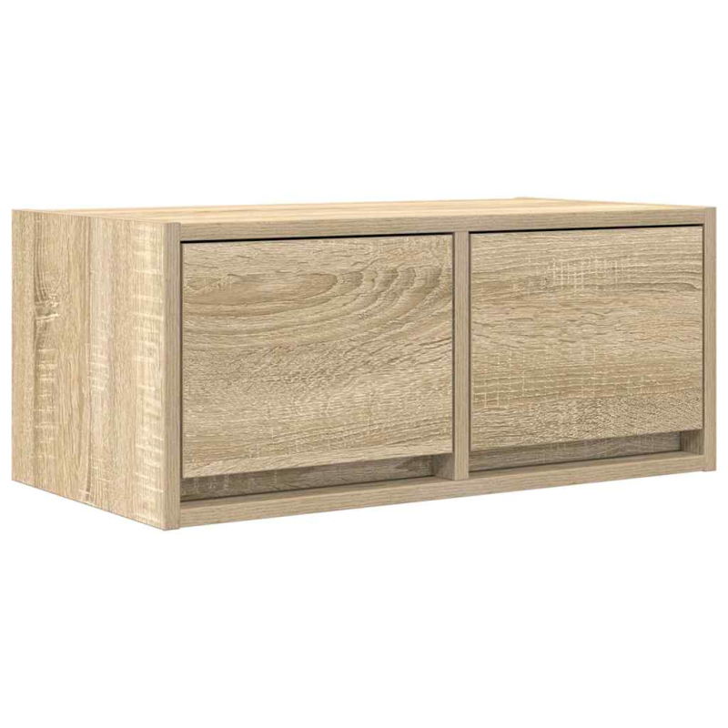 TV-Schränke 2 Stk. Sonoma-Eiche 60x31x25,5 cm Holzwerkstoff