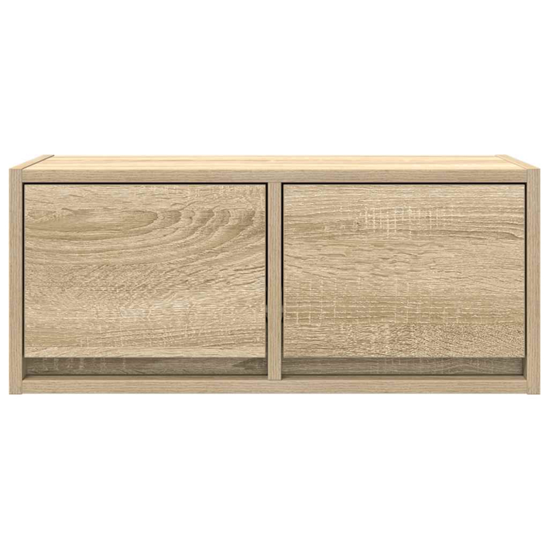 TV-Schränke 2 Stk. Sonoma-Eiche 60x31x25,5 cm Holzwerkstoff