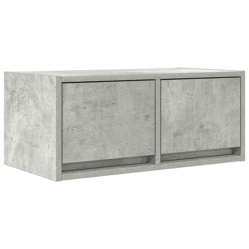 TV-Schränke 2 Stk. Betongrau 60x31x25,5 cm Holzwerkstoff