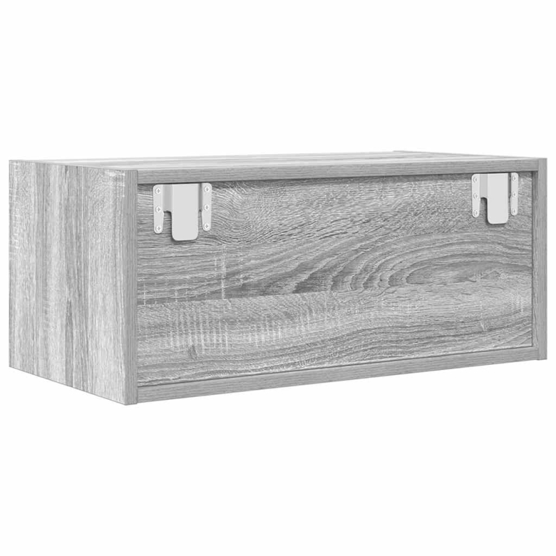 TV-Schränke 2 Stk. Grau Sonoma 60x31x25,5 cm Holzwerkstoff